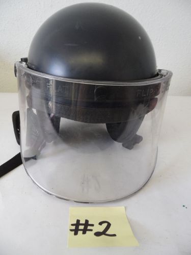 Premier Crown California Police / Sheriff Riot Helmet size Medium Navy blue #2