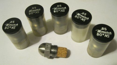 5 MONARCH .85 / 80 NS OIL BURNER NOZZLES for Heater Furnace