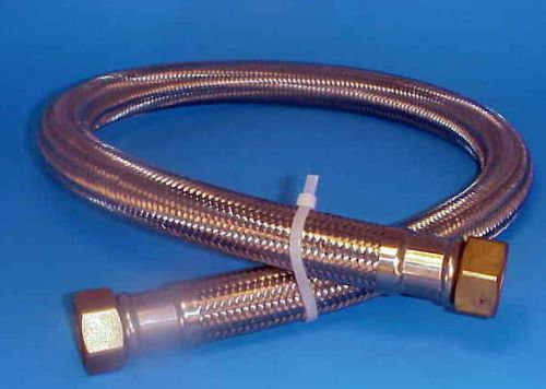 New  5 metraflex stainless braided hoses 3/4&#034; x 36&#034; swivel ends hvac cost $55 ea for sale