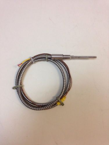 Thermocouple type k 2&#034; long tube x 3/16&#034; diameter for sale