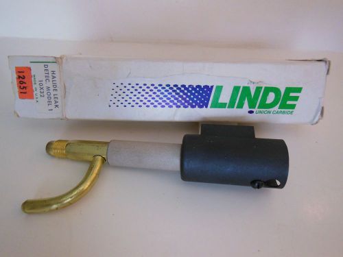 PREST-O-LITE Linde Union Carbide Halide leak detector Model 1 10x32