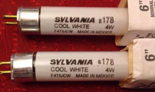 Sylvania F4T5/CW (Pack of 6) F4T5CW Light Bulb Cool White New *Ready To Ship*