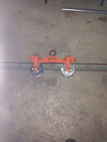 American monorail hoist trolley with beam for sale