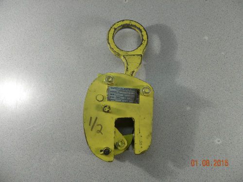 SAFETY CLAMPS Inc.&#034;VL&#034; 1/2 Ton Vertical Lifting Clamp Sheet Steel Metal Plate