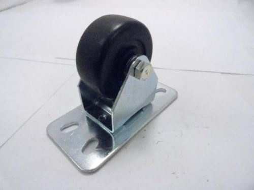 91839 New-No Box, ER Wagner 2G013 Rigid Plate Caster, 175 lb, 2-1/2 In Dia