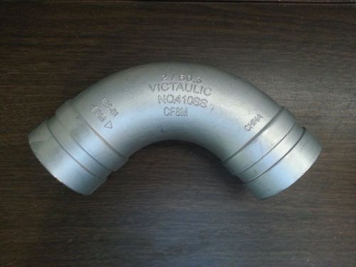 Victaulic stainless steel 90 degree elbow 2&#034; for sale