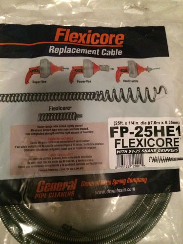 General pipe cleaner flexicore replacement cable for sale