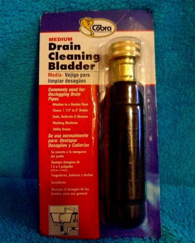 COBRA DRAIN BLADDER MEDIUM 1.5 - 3 INCH PIPES  USED IN HOMES &amp;  APARTMENTS
