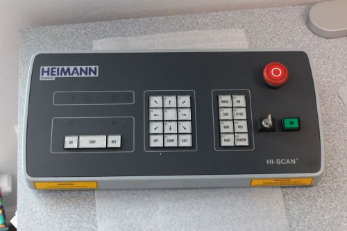 Heimann X-Ray Hi-Scan HS2416 Inspection Security Scanner Control Councel Panel