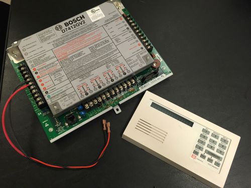 Bosch 7412GV2 Control Panel with Keypad