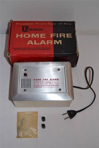 Vintage Edwards Home Fire Alarm # F-200