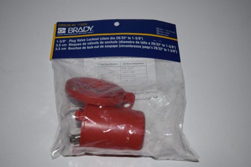 Brady plug valve lockout, fits sz29/32 to 1-3/8 for sale