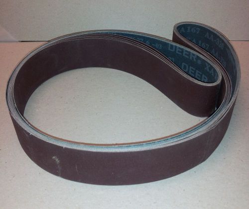 2 x 72 Sanding Belts  3 each 120  220 320 and 400 grit premium  J-Flex 12/pack