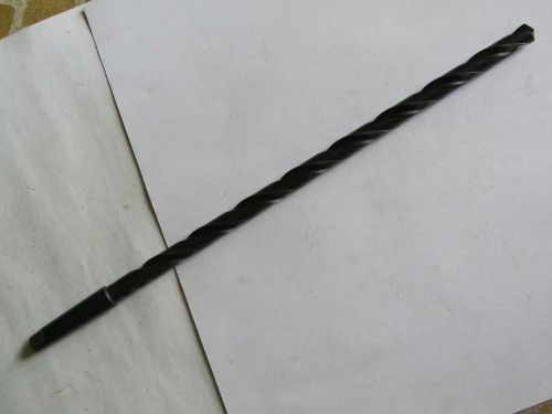 13/16&#034; x 24&#034; OAL HS Extra Long Drill Bit, #3 MT Tapered Shank