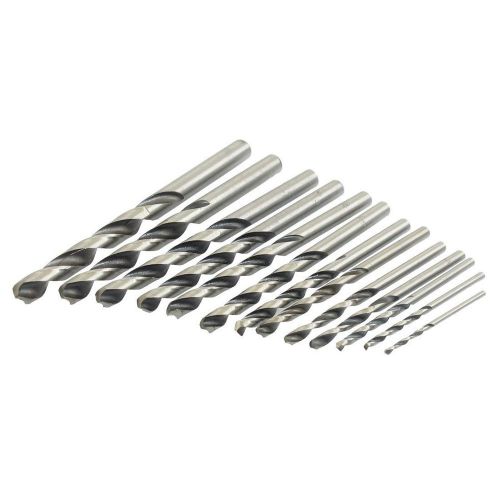 New 13 in 1 straight shank hss 1.5mm to 6.5mm twist drill bits set w yellow case for sale