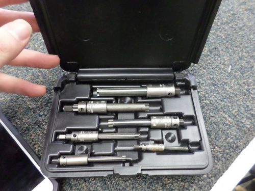 WALTON TOOLS WEST HARTFORD FLUTE TAP EXTRACTOR SET VERY NICE 6 PIECE SET VGC