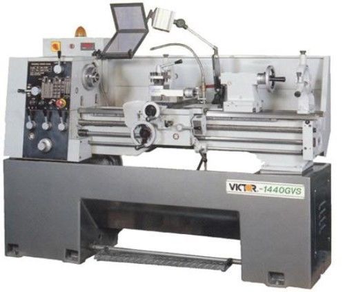 14&#034; Swg 40&#034; cc Victor 1440GVS w/Special Package ENGINE LATHE, D1-4 Camlock w/ 1-