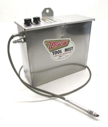WESCO TOOL MIST 1 gal. STAINLESS STEEL TANK COOLANT GENERATOR - #100S
