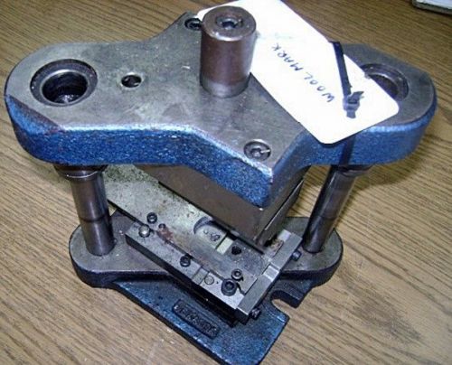 Stamping press tool and die to make wool mark- jewelry pendant - very nice for sale