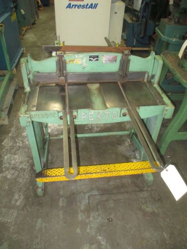 Pexto 32&#034; foot operated sheet metal shear, model 132-1 for sale