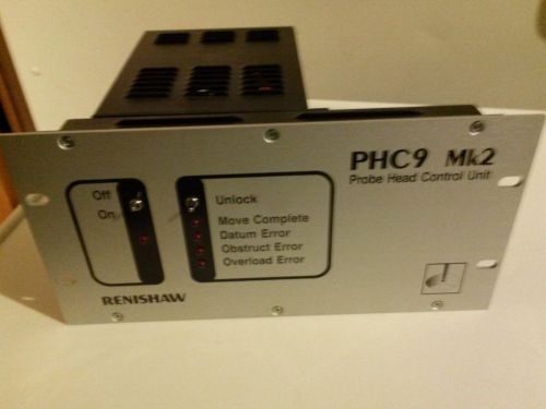 Renishaw PHC9 Mk2 probe head control unit w/ PSU9 power supply / RS232