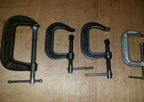 Set of 4 C Clamps
