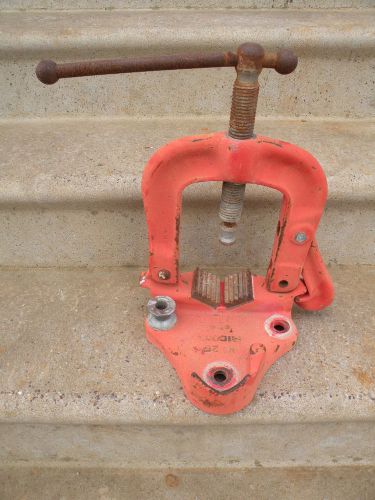 Rigid # 25  Pipe Vise   1/8&#039;&#039; to 4&#039;&#039; Capacity   Free Shipping to Lower 48 States
