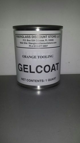 Orange tooling  mold gelcoat one quart with 1oz hardener for sale
