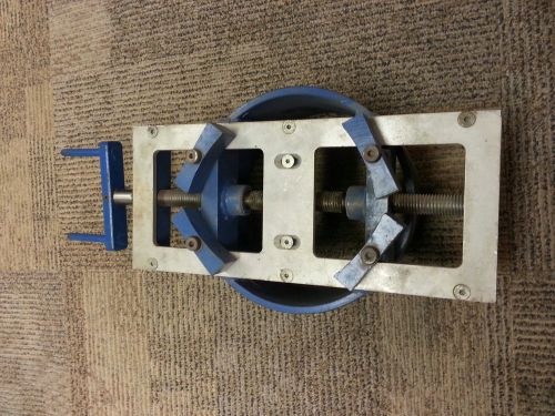 8&#034; self centering stub end holder for 8&#034; machine, hdpe pipe fusion mcelroy 14 for sale