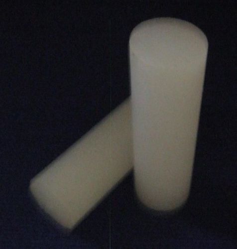 *** 1 3/4&#034; X 6&#034; round bar of pure machinable silicone ***