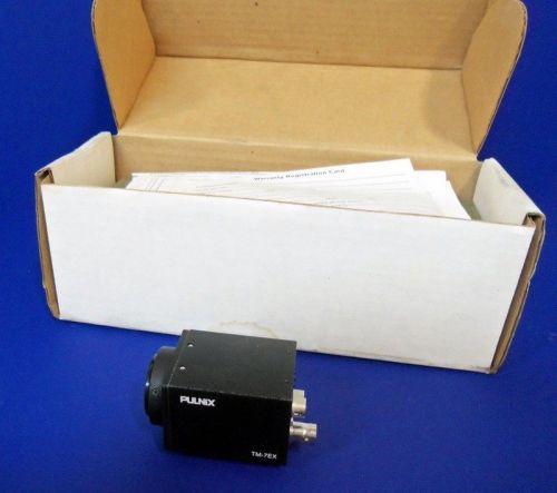 Pulnix tm-7ex monochrome 1/2&#034; machine vision ccd video camer, nib for sale