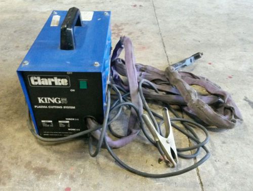 Clarke king 30 plasma cutter system
