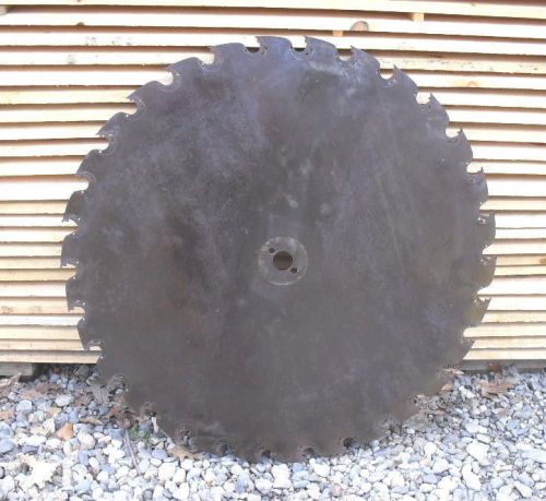Large circular saw mill - saw blade lumberjack / logging camp saw blade 43-1/2&#034; for sale
