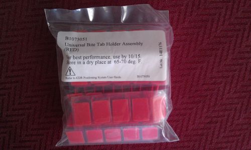 schick cdr universalbite tab holder assembly (RED)  B1073051 bag of 50