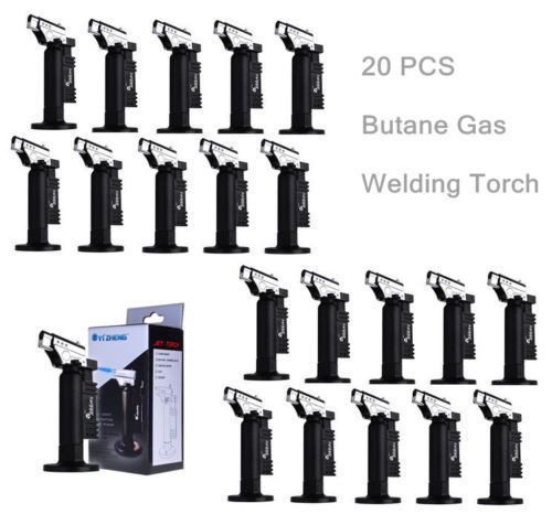 20*Butane Gas Welding Torch Soldering Gun Lighter Flame Micro Torch 2500° Dental