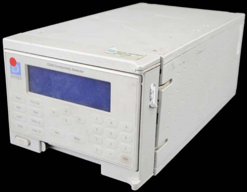 Dionex cd20 conductivity detector ic/hplc chromatography lab powers on parts for sale