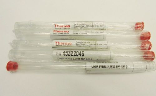 Thermo Scientific 453 22045 Split Liner 2mm x 2.75 x 120 for Thermo GC (5 pack)