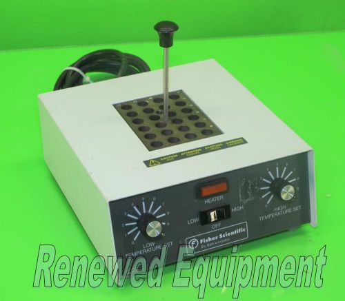 Fisher scientific 11-718 dry bath incubator heat block for sale