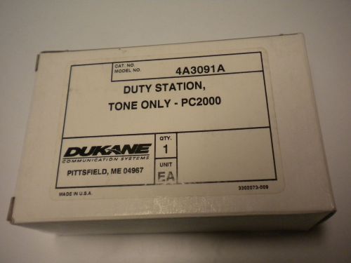Dukane   4A3091A  Nurse Call  Duty Station Tone Only  - PC2000