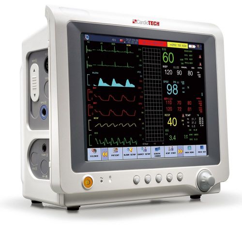 Cardiotech gt-10 multi-parameter patient monitor for sale