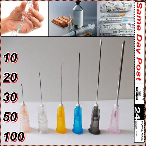INJECTION NEEDLES STERILE, hypodermic , intramuscular, Many Size,ink refill ,oil