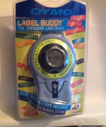 Dymo label buddy embossing label maker new in package for sale