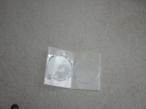 25 2-DVD SLIM CASE CLEAR HOLDERS - 1 of 2