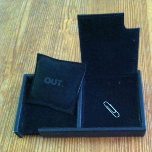Newmark Knight Frank Paper Clip Holder &amp; In/Out BeanBag Conversation Piece