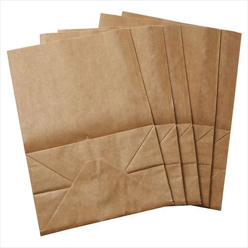 MUJI Moma Wax paper bag 130 x 80 x 190mm five sheets Brown from Japan New