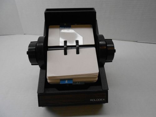 ROLODEX 2254D Rotary Card File with Lid