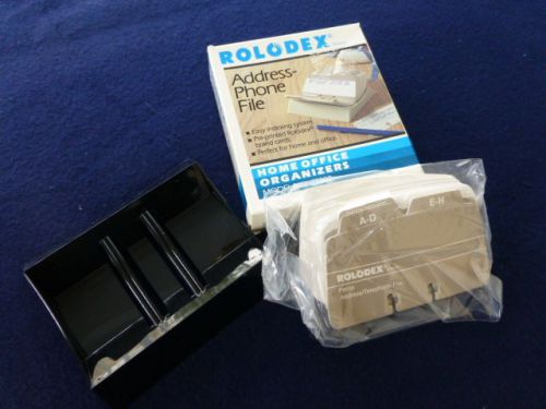 ROLODEX PETITE CS300 TRAY, INCLUDES A-Z GUIDES &amp; STARTER SET OF ADDRESS CARDS