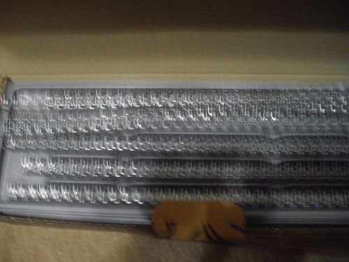 Silver 1/4&#034; 3:1 Pitch Twin Loop Wire - 100pk Free Shipping