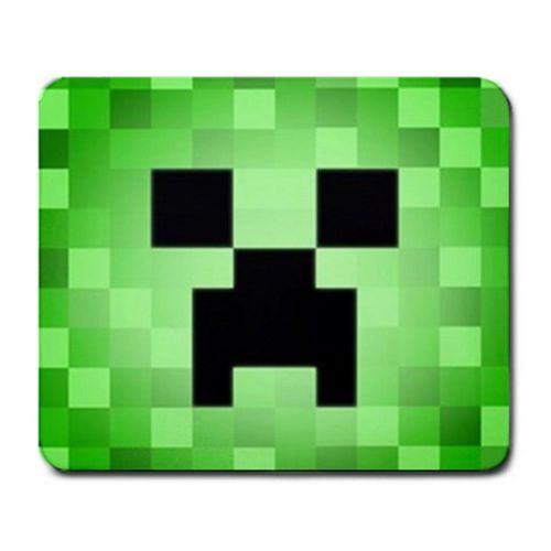 Minecraft creeper face games large mousepad mouse pad free shipping for sale