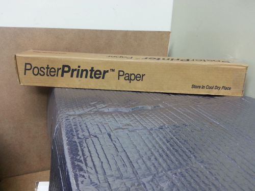 NEW - Poster Printer Paper 23&#034; TTP BLUE ON WHITE 6082-01 Y9422
